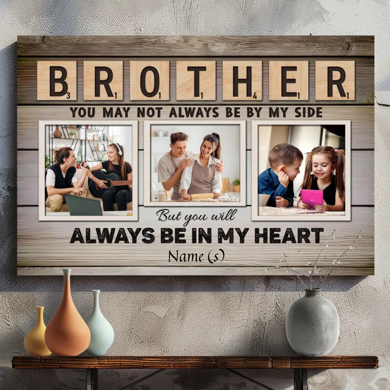 Cherish Your Brother with a Customizable Canvas from 89Prints
