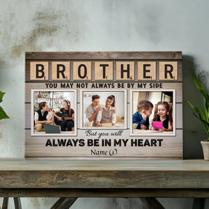 Cherish Your Brother with a Customizable Canvas from 89Prints