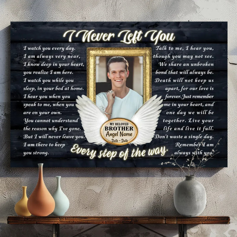 Customizable Brother Canvas - Cherish the Unbreakable Bond of Love | 89Prints