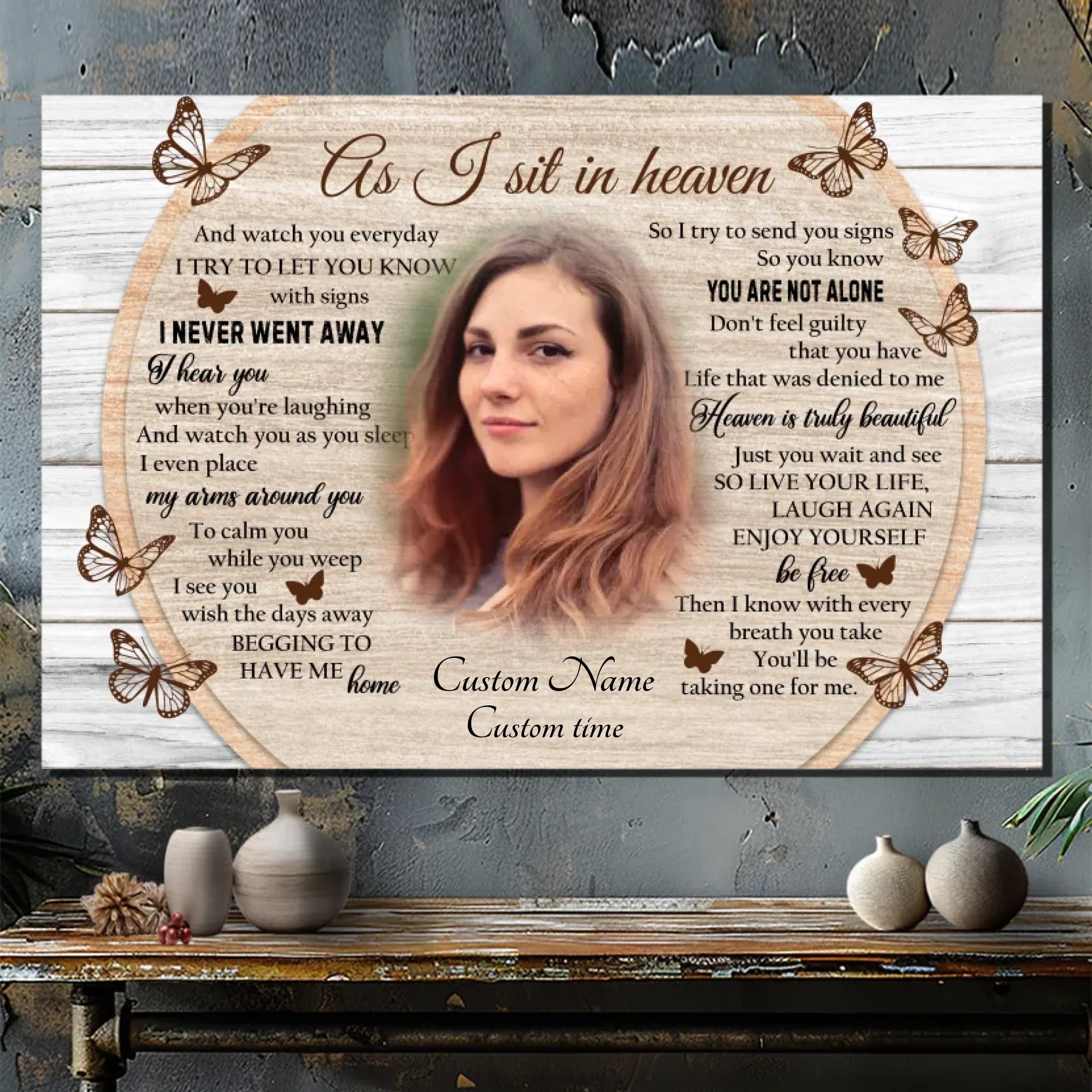 Cherish the Memory of Loved Ones with Customizable Heaven-Inspired Canvas from 89Prints