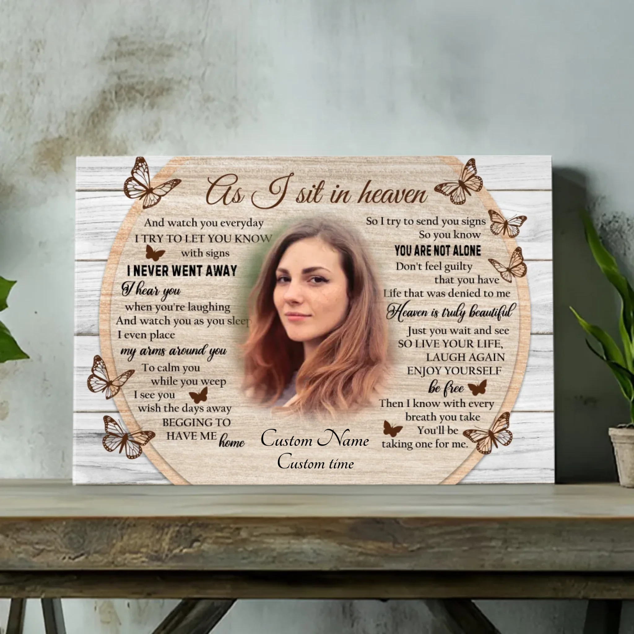 Cherish the Memory of Loved Ones with Customizable Heaven-Inspired Canvas from 89Prints