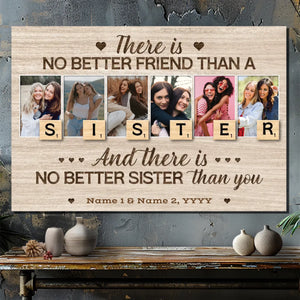Celebrate the Bond Between Sisters with a Personalized Canvas from 89Prints