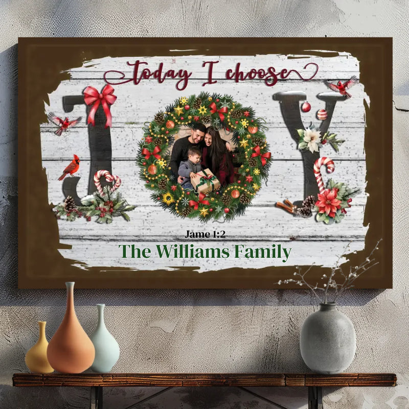 Custom Family Christmas Canvas From 89Prints: Celebrate Together