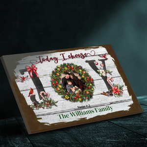 Custom Family Christmas Canvas From 89Prints: Celebrate Together