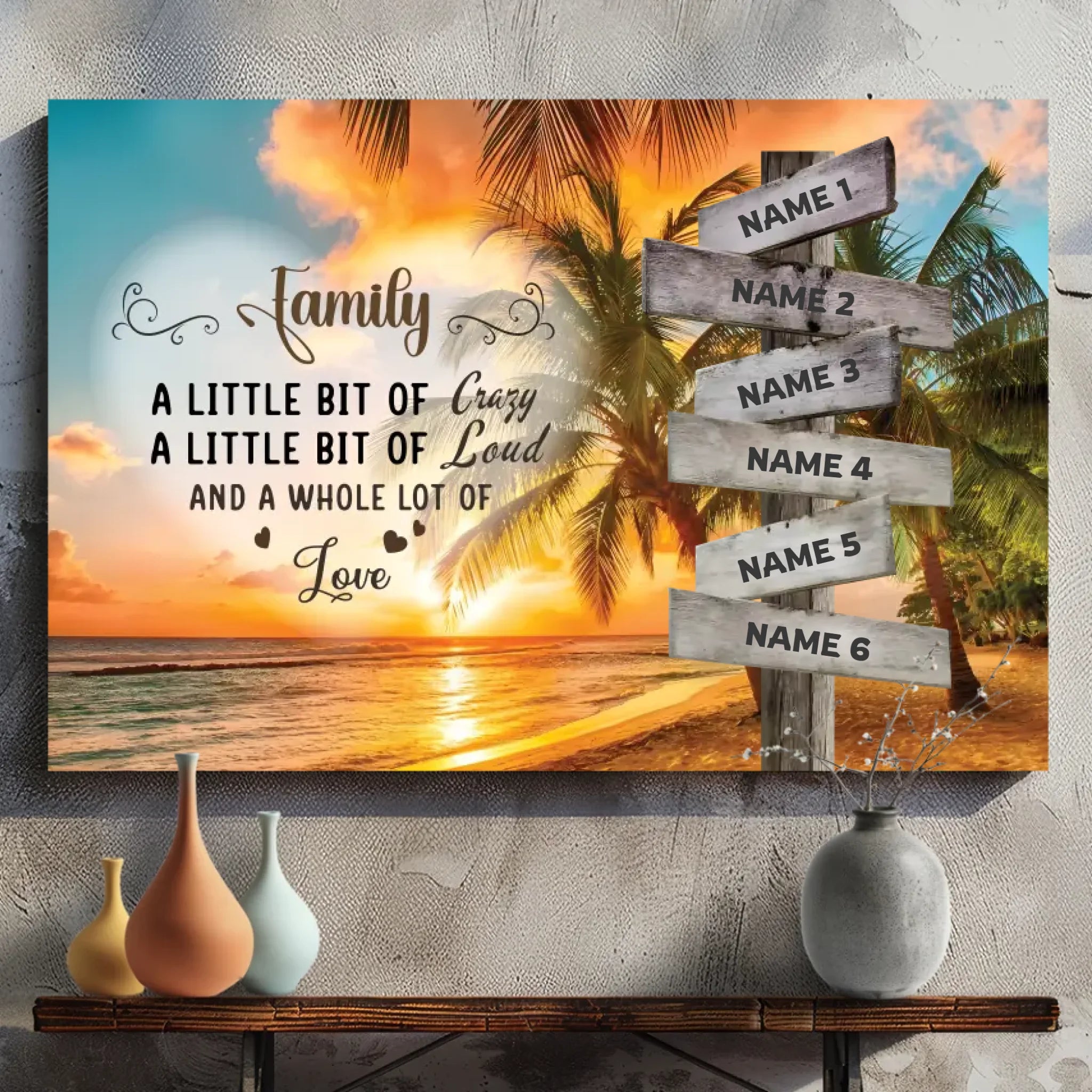 Personalized Family Canvas: A Heartfelt Gift for Any Occasion | 89Prints