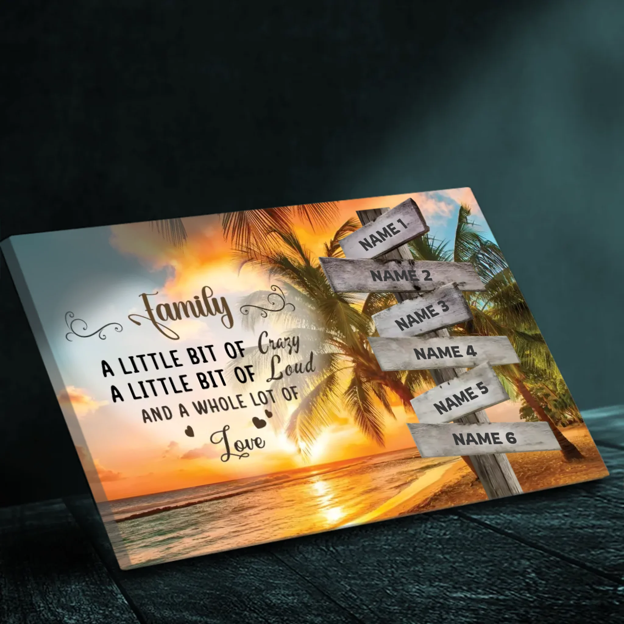 Personalized Family Canvas: A Heartfelt Gift for Any Occasion | 89Prints