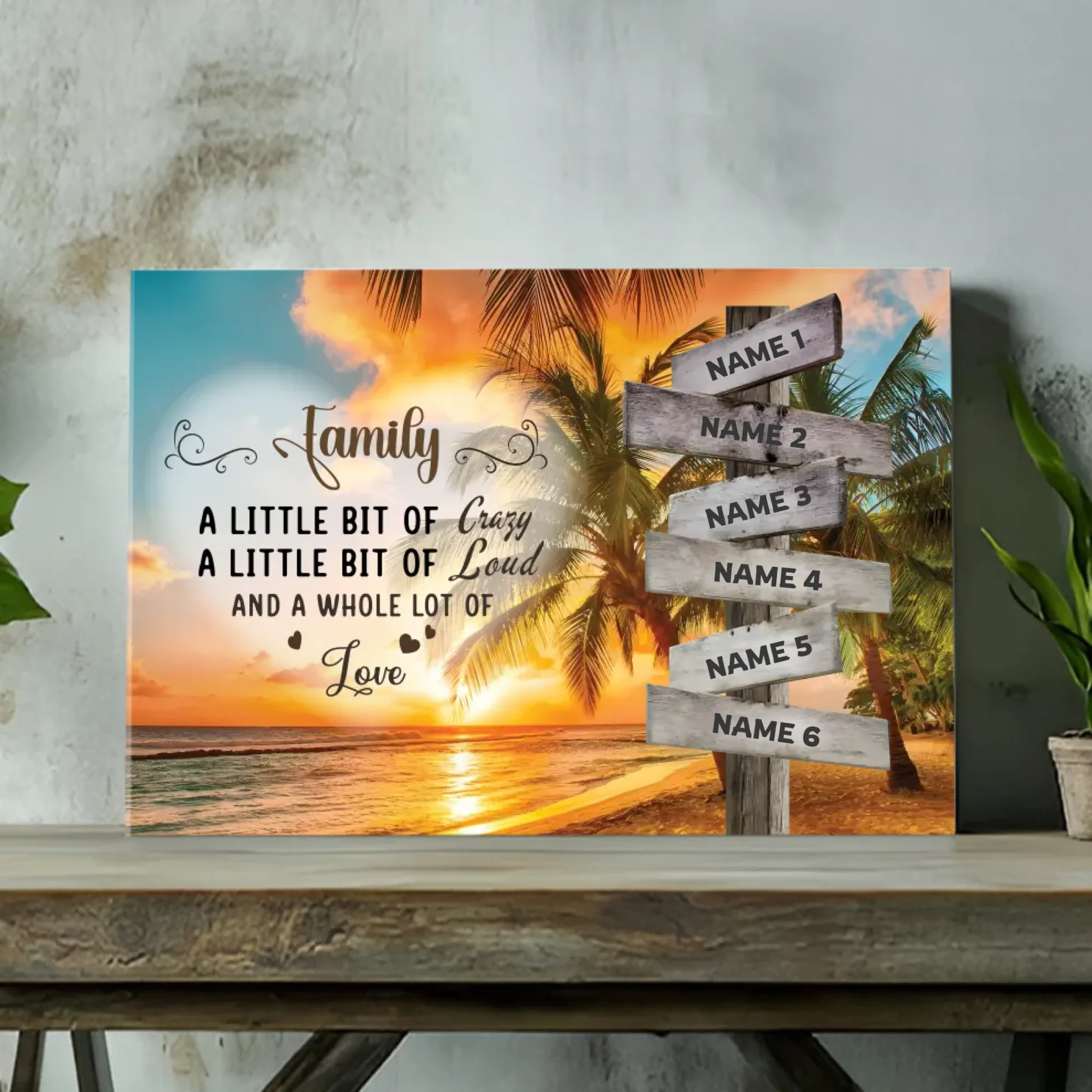 Personalized Family Canvas: A Heartfelt Gift for Any Occasion | 89Prints