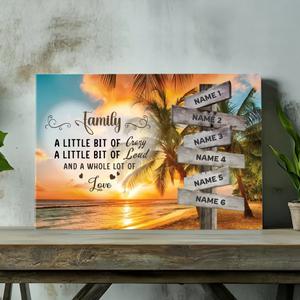 Personalized Family Canvas: A Heartfelt Gift for Any Occasion | 89Prints
