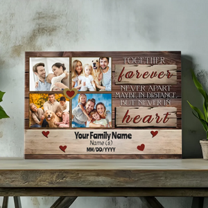 Together Forever Custom Family Canvas – Celebrate Your Bond with 89Prints