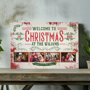 Create a Custom Christmas Canvas for Your Family with 89Prints