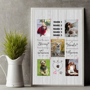 A Positive Memory Custom Pet Photo Poster A Thoughtful and Personalized Gift - 89Prints