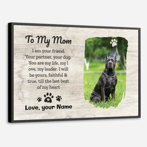 Faithful Dog Poster That Celebrates Unwavering Love  - 89Prints