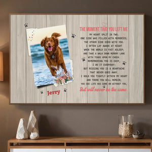 A Custom Pet Memorial Gift That Honors Your Beloved Pet with a Heartfelt Tribute - 89Prints