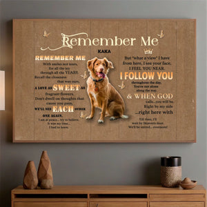 Personalized Pet Memorial Poster – 
