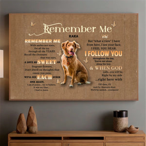 Personalized Pet Memorial Poster – 