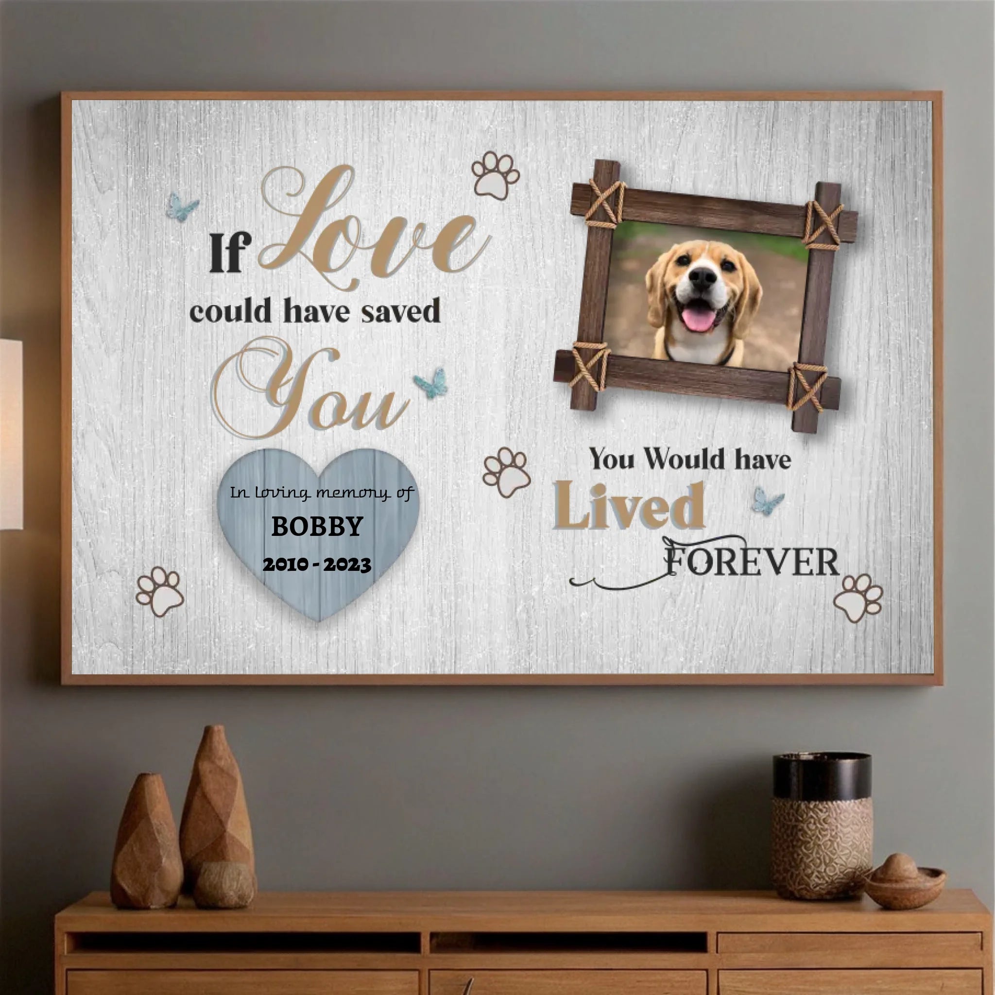 89Prints-Custom Pet Memorial Poster – 