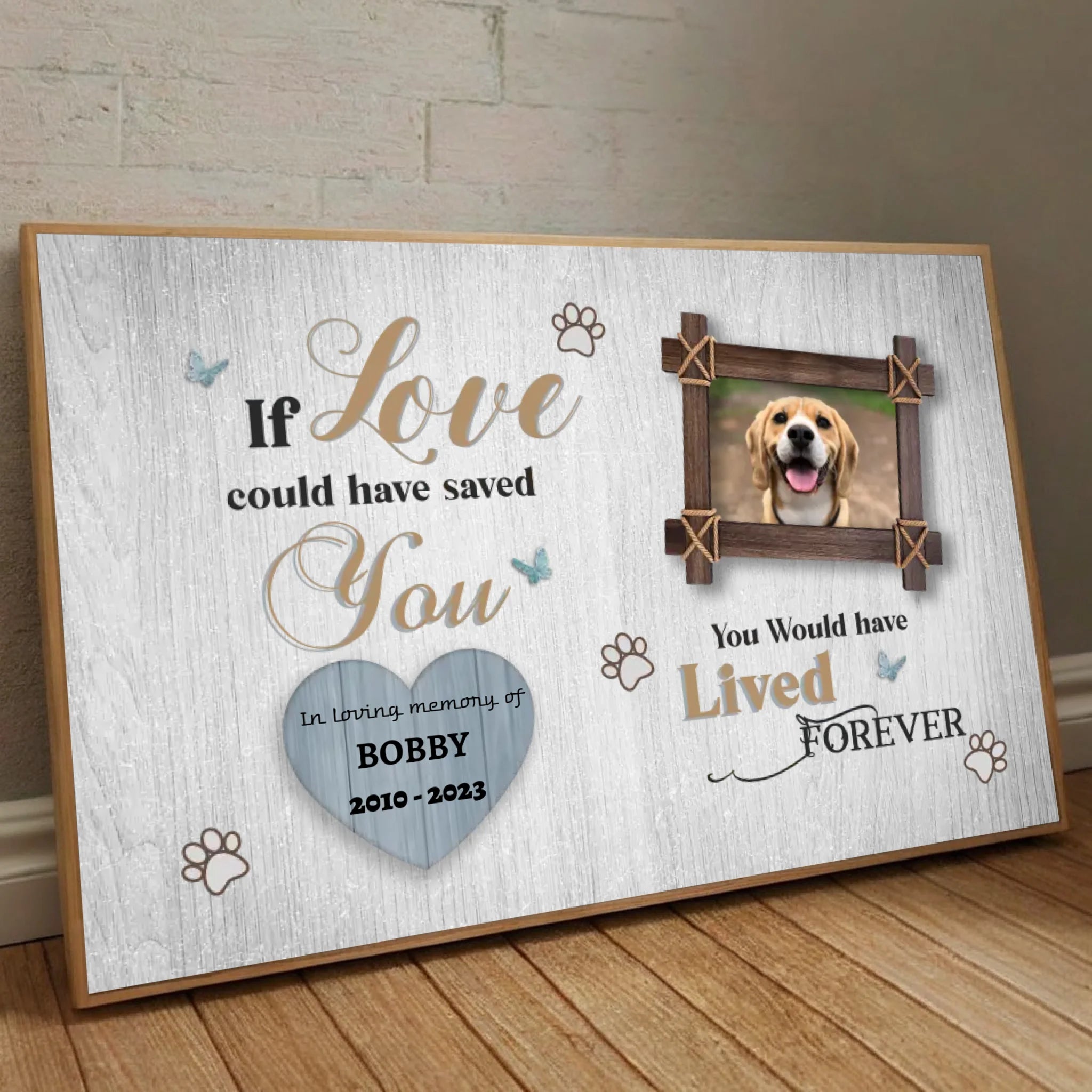 89Prints-Custom Pet Memorial Poster – 