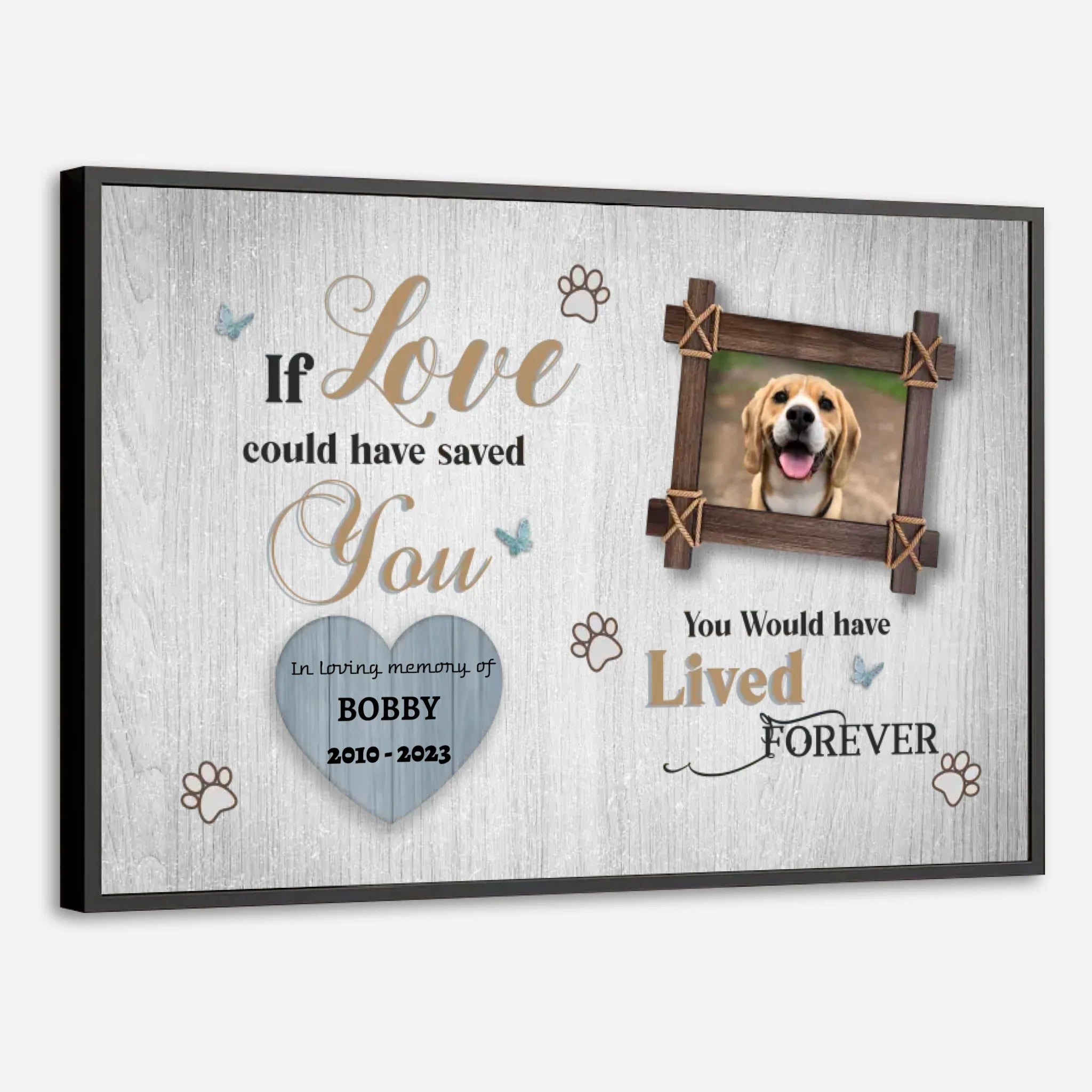 89Prints-Custom Pet Memorial Poster – 