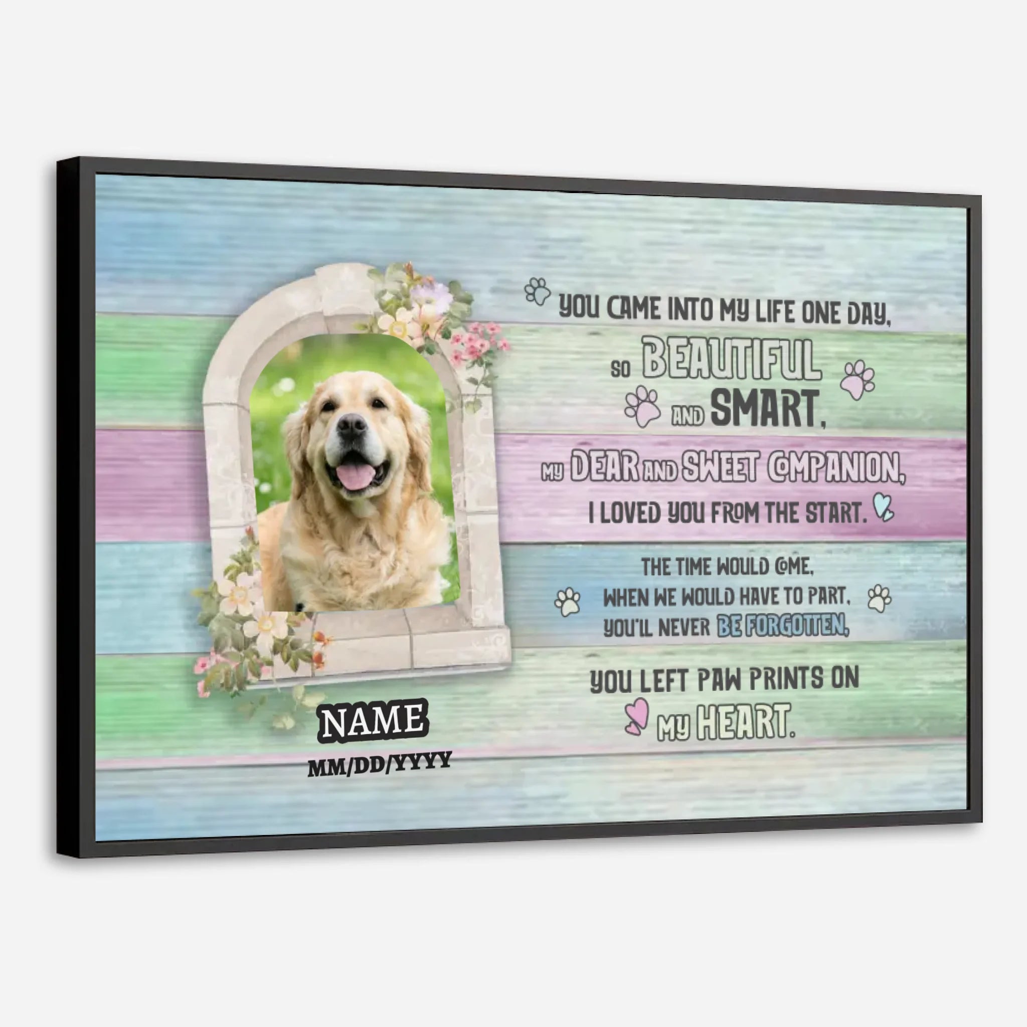 89Prints-Personalized Pet Memorial Poster – 