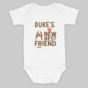 New Best Friend Baby Onesie – The Cutest Puppy Design for Little Ones - 89Prints