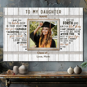 Motivational Custom Canvas for Daughters - A Meaningful Gift from 89Prints