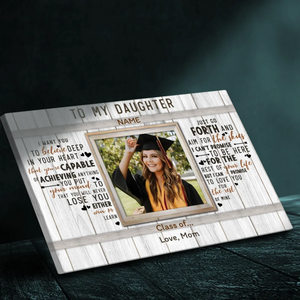 Motivational Custom Canvas for Daughters - A Meaningful Gift from 89Prints