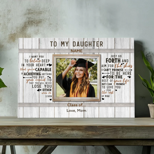 Motivational Custom Canvas for Daughters - A Meaningful Gift from 89Prints