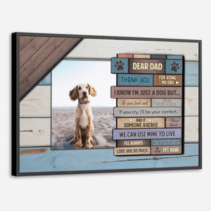 89Prints - Personalized Dog Poster – The Perfect Gift for Dog-Loving Dad