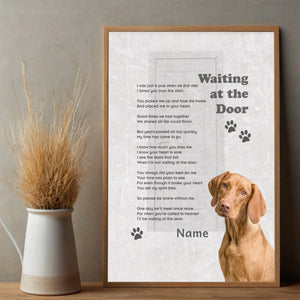 Personalized Pet Memorial Poster – Parted But Forever A Loving Tribute to Cherish Always - 89Prints
