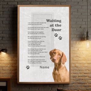 Personalized Pet Memorial Poster – Parted But Forever A Loving Tribute to Cherish Always - 89Prints