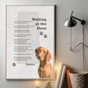 Personalized Pet Memorial Poster – Parted But Forever A Loving Tribute to Cherish Always - 89Prints