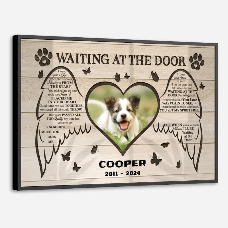89Prints-Personalized Pet Memorial Poster – Custom Name and Dates to Cherish Forever
