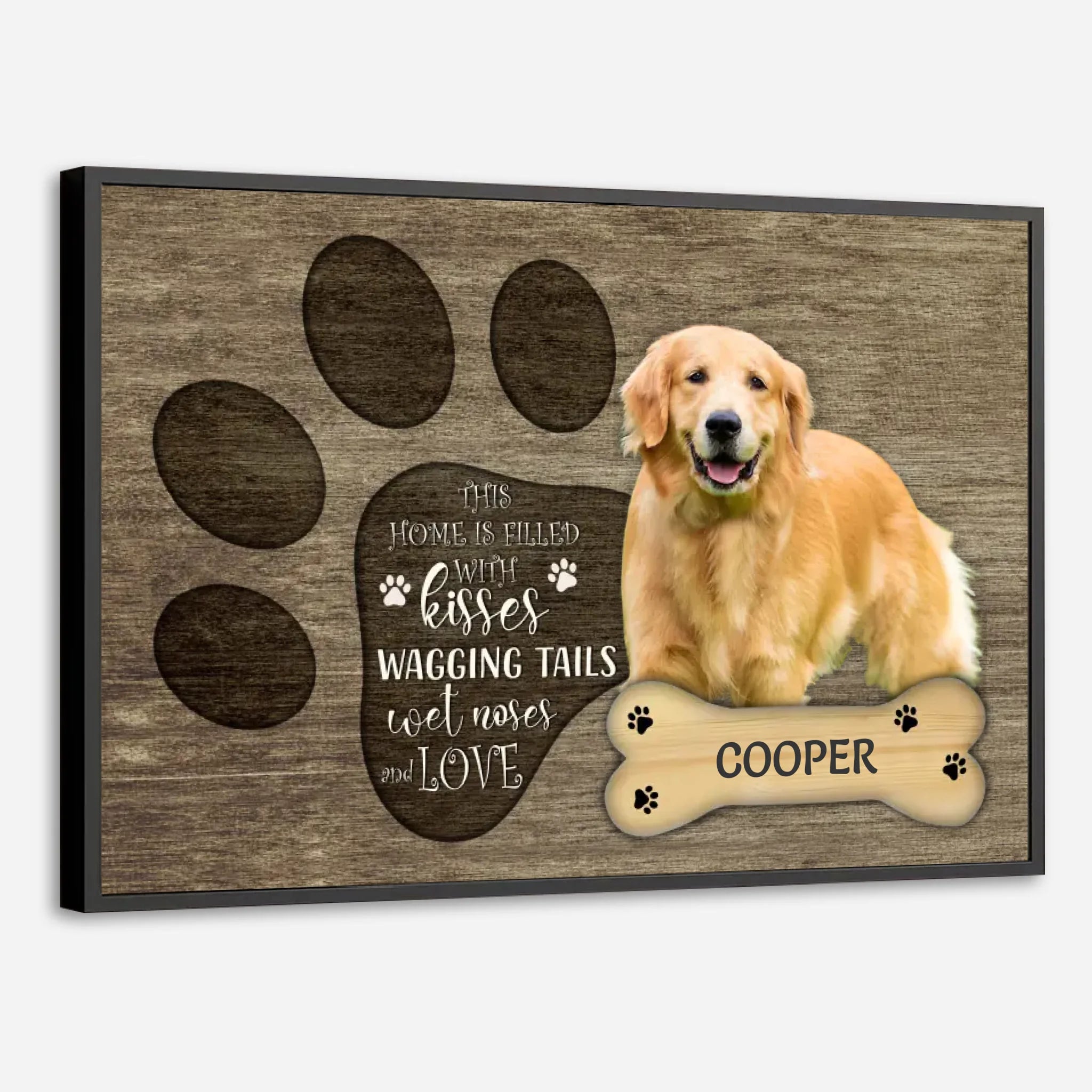 A Home Filled with Love: Customizable Pet Poster at 89Prints