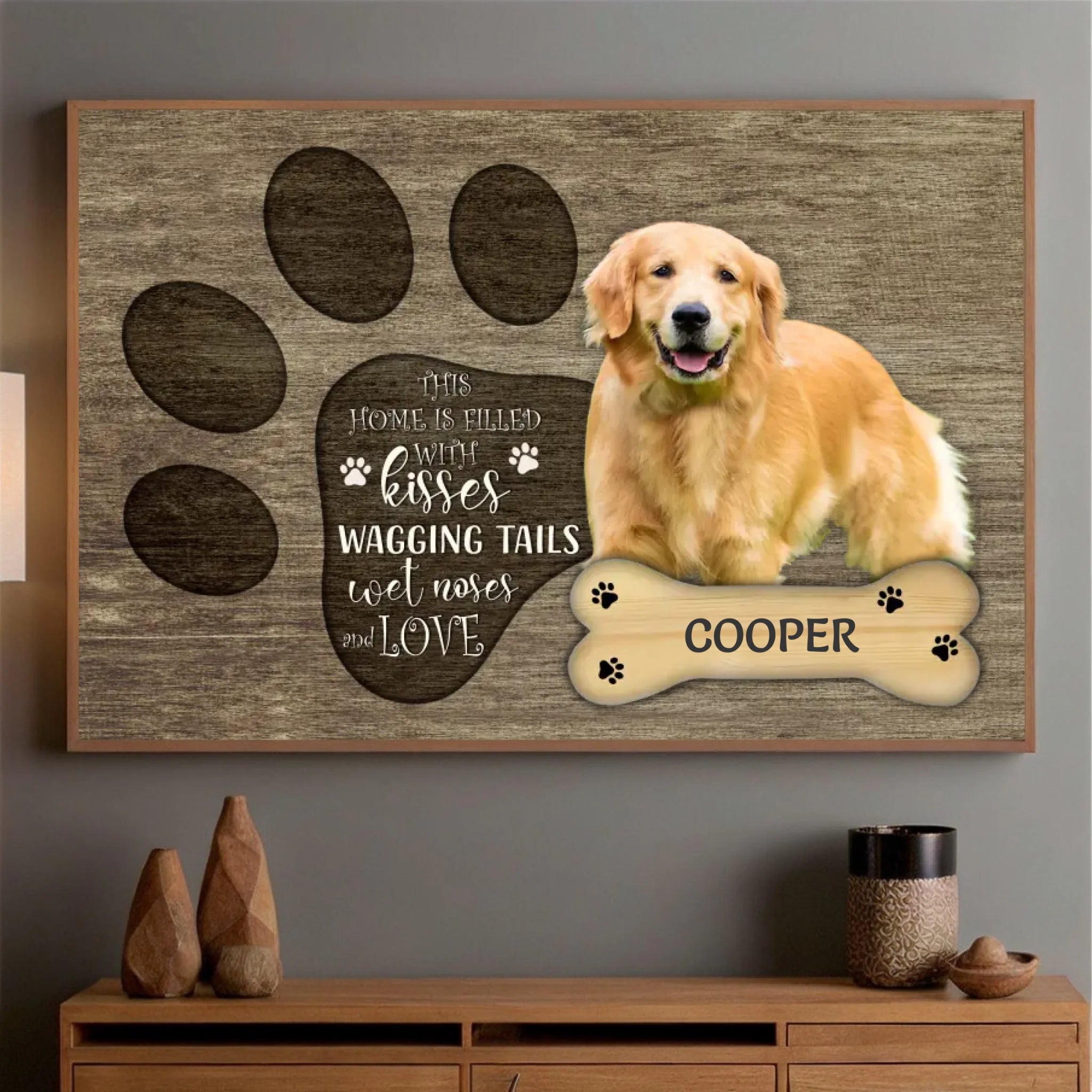 A Home Filled with Love: Customizable Pet Poster at 89Prints