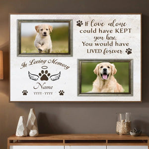 89Prints-Personalized Dog Memorial Poster – A Heartfelt Tribute to Your Furry Friend