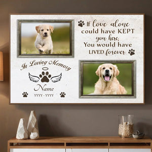 89Prints-Personalized Dog Memorial Poster – A Heartfelt Tribute to Your Furry Friend