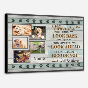 89Prints-Forever by Your Side: Personalized Pet Memorial Poster to Honor Your Beloved Companion