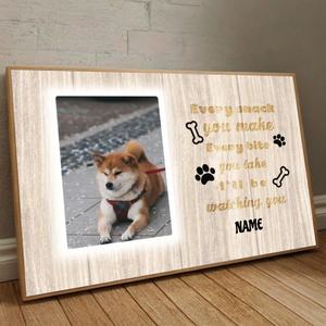 89Prints-Every Meal with My Dog by My Side – Custom Poster for Dog Lovers