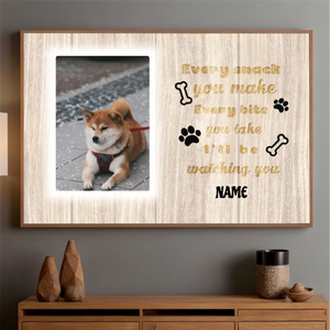 89Prints-Every Meal with My Dog by My Side – Custom Poster for Dog Lovers