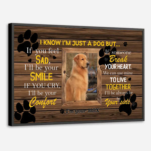 89Prints-Personalized Dog Poster – A Loving Tribute with a Heartfelt Quote