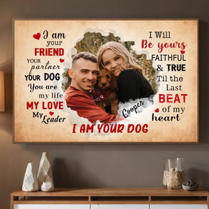 89Prints-Customizable Dog Poster – A Tribute to the Unbreakable Bond You Share