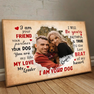 89Prints-Customizable Dog Poster – A Tribute to the Unbreakable Bond You Share