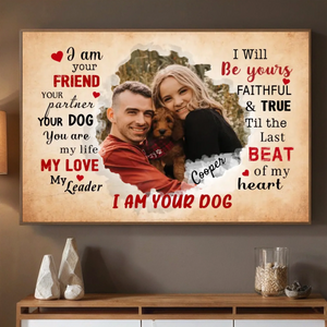 89Prints-Customizable Dog Poster – A Tribute to the Unbreakable Bond You Share