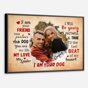 89Prints-Customizable Dog Poster – A Tribute to the Unbreakable Bond You Share