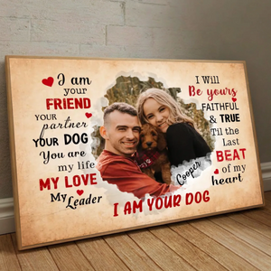 89Prints-Customizable Dog Poster – A Tribute to the Unbreakable Bond You Share