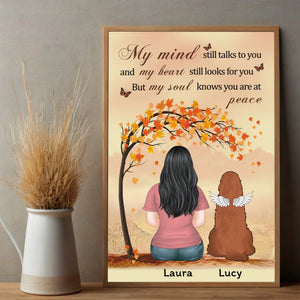 Custom Pet Loss Poster – In Loving Memory Dog Tribute – 89Prints