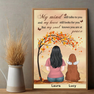 Custom Pet Loss Poster – In Loving Memory Dog Tribute – 89Prints