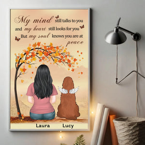 Custom Pet Loss Poster – In Loving Memory Dog Tribute – 89Prints