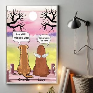 Dog Memorial Poster – Sympathy Wall Art for Pet Loss – 89Prints