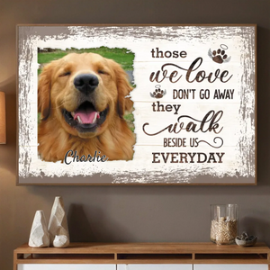 89Prints-Forever by My Side – A Personalized Pet Memorial Poster to Hold Them Close, Alway